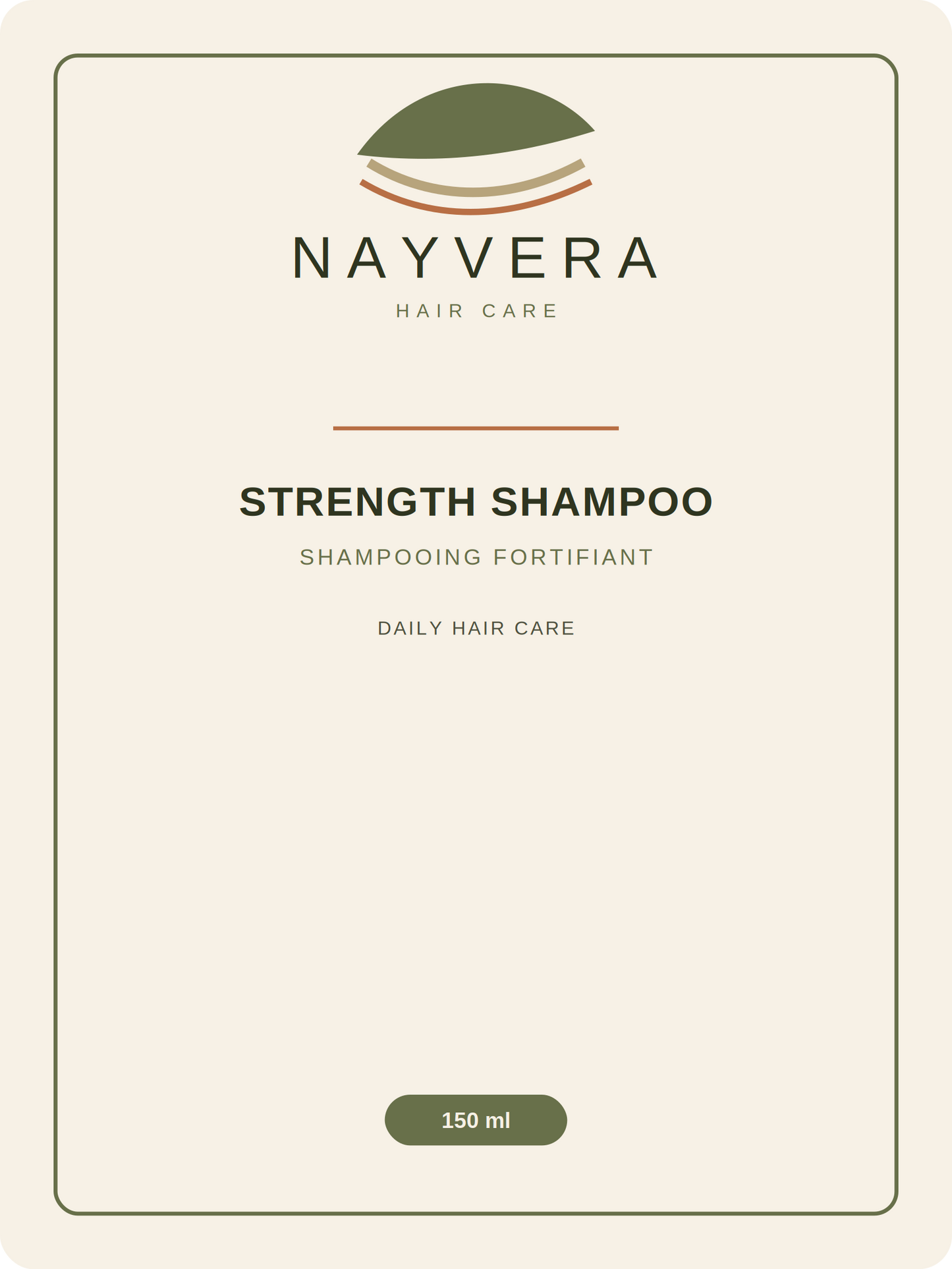 NAYVERA Strength Shampoo — 150 ml