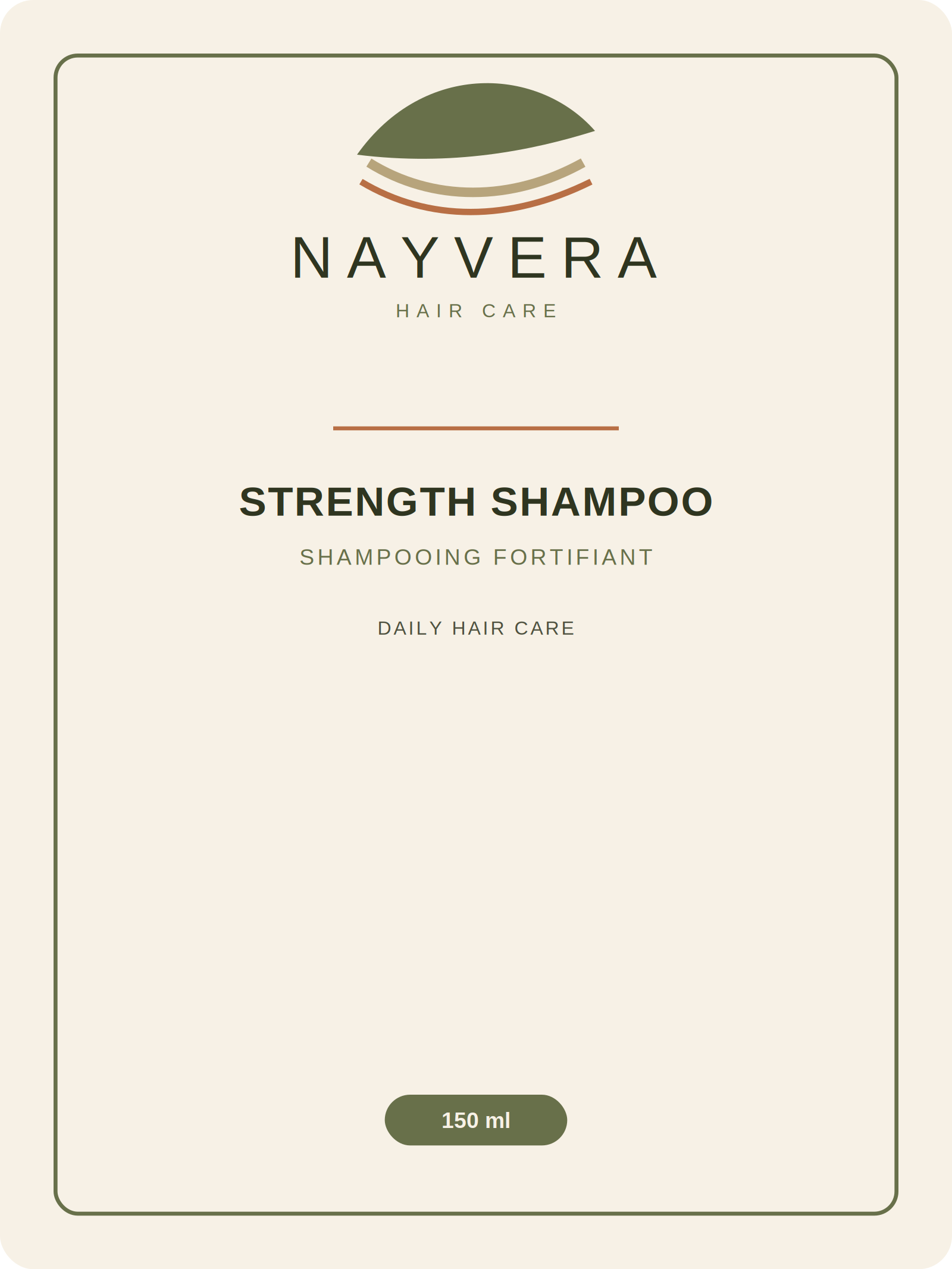 NAYVERA Strength Shampoo — 150 ml